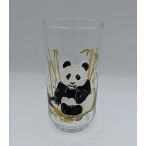 1978 Burger Chef Collector's Series Endangered Species "The Giant Panda" Glass